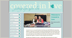 Desktop Screenshot of coveredinloveministries.com